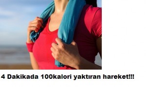 Read more about the article 4 DAKİKADA 100 KALORİ YAKTIRAN HAREKET