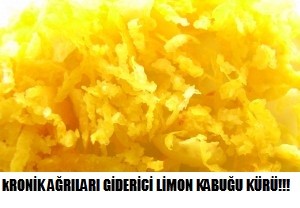 Read more about the article KRONİK AĞRILARA LİMON KABUĞU KÜRÜ