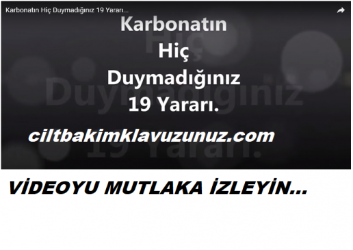Read more about the article KARBONAT MUCİZESİ 19 FAYDASI