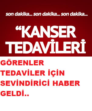 Read more about the article KANSER TEDAVİSİ GÖRENLERE SEVİNDİRİCİ HABER