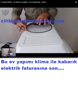 Read more about the article Ev Yapımı Klima İle  Kabarık Elektrik Faturasına Son