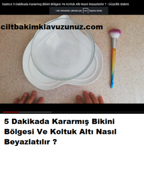 Read more about the article 5 Dakikada Genital Bölge Kararmasına Son